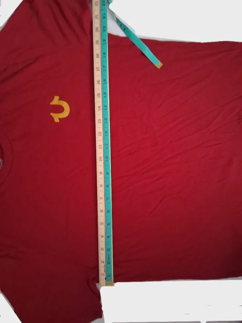 True Religion Red Buddha Logo Tee Shirt Classic Fit Medium